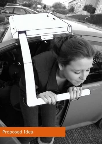 Retractable Car Arm